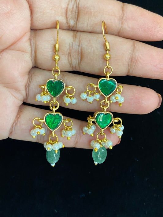 Jadau Kundan Earrings | Indian Traditional Jewelry In USA