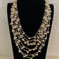 Multi layer Pearl Elegance Necklace | Latest Indian Jewelry | Bollywood Jewlery In USA