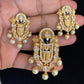 Balaji AD Pendant & Earrings | Indian Jewelry In USA