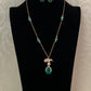 Bird Motif Pendant Simple Chain with Earrings | Latest Indian Jewelry In USA