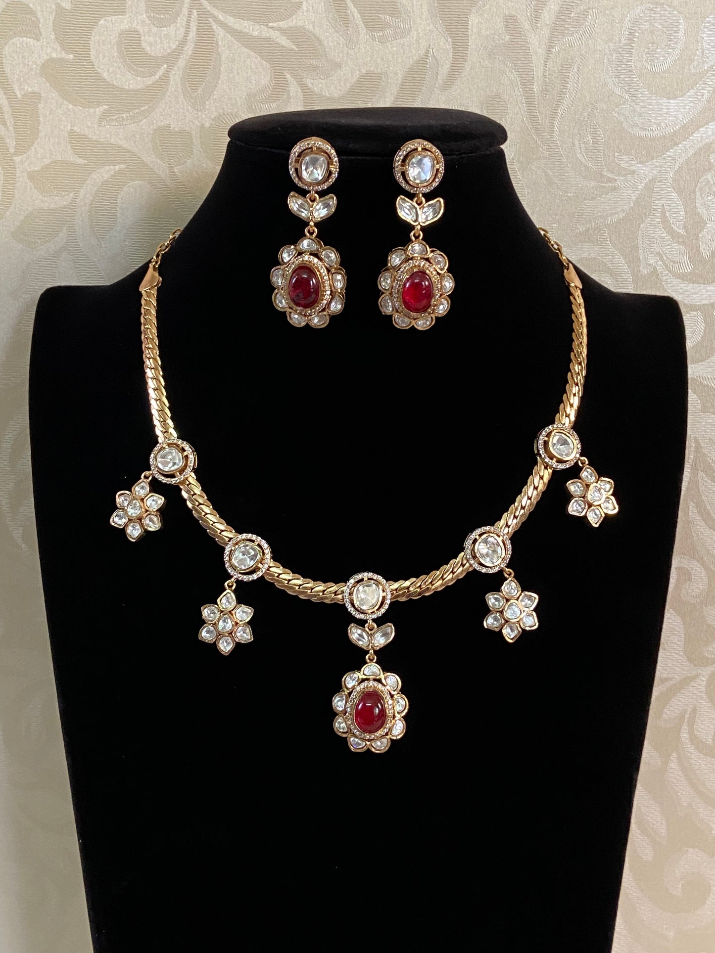 Antique Polki Kundan Necklace