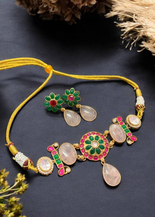 Jadau Kundan Choker Necklace | Latest Indian jewelry