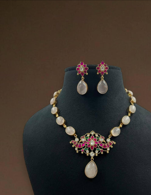 Jadau Fusion Necklace | Latest Indian jewelry