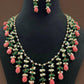 Tulips necklace | Light weight necklace | Indian jewelry in USA