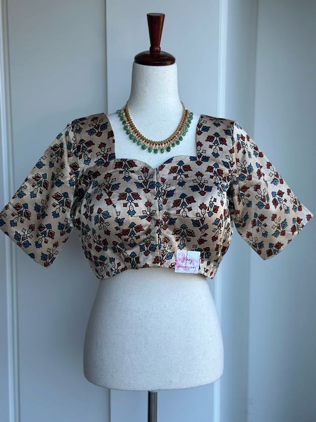 Crape Silk Blouse |  Readymade Blouses in USA
