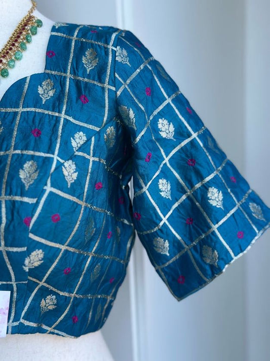 Pure Banaras Blouse | Readymade Blouses in USA