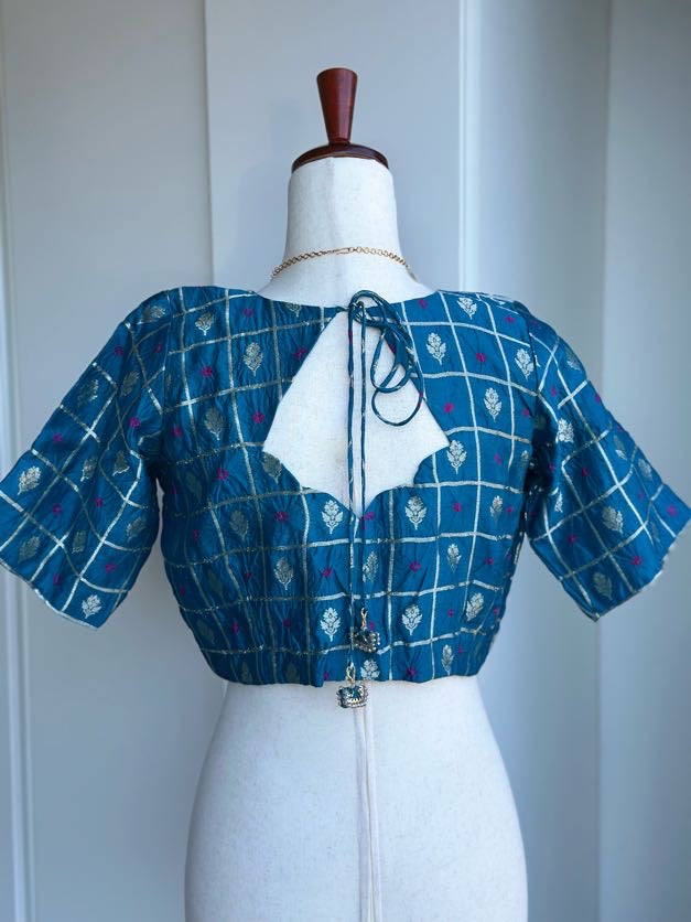 Pure Banaras Blouse | Readymade Blouses in USA