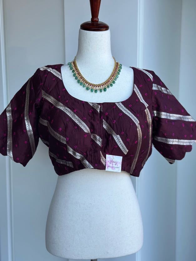 Bandini  Banaras Blouse | Readymade Blouses in USA