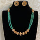 Antique Beads Necklaces With Earrings