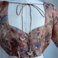 Tissue Floral  Blouse |  Readymade Blouses in USA