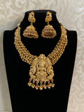 Lakshmi Pendent Temple Necklace