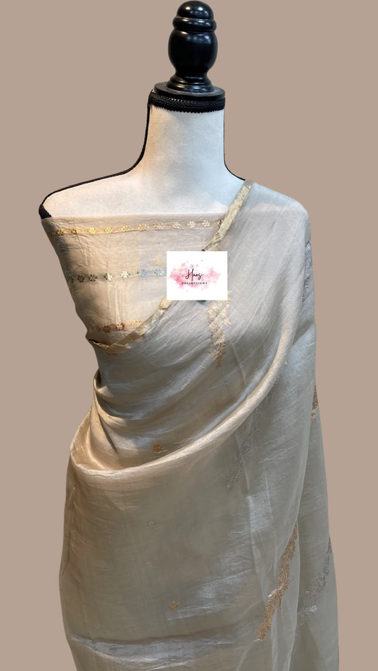 Pure Kora Organza Saree | silk mark certified saree