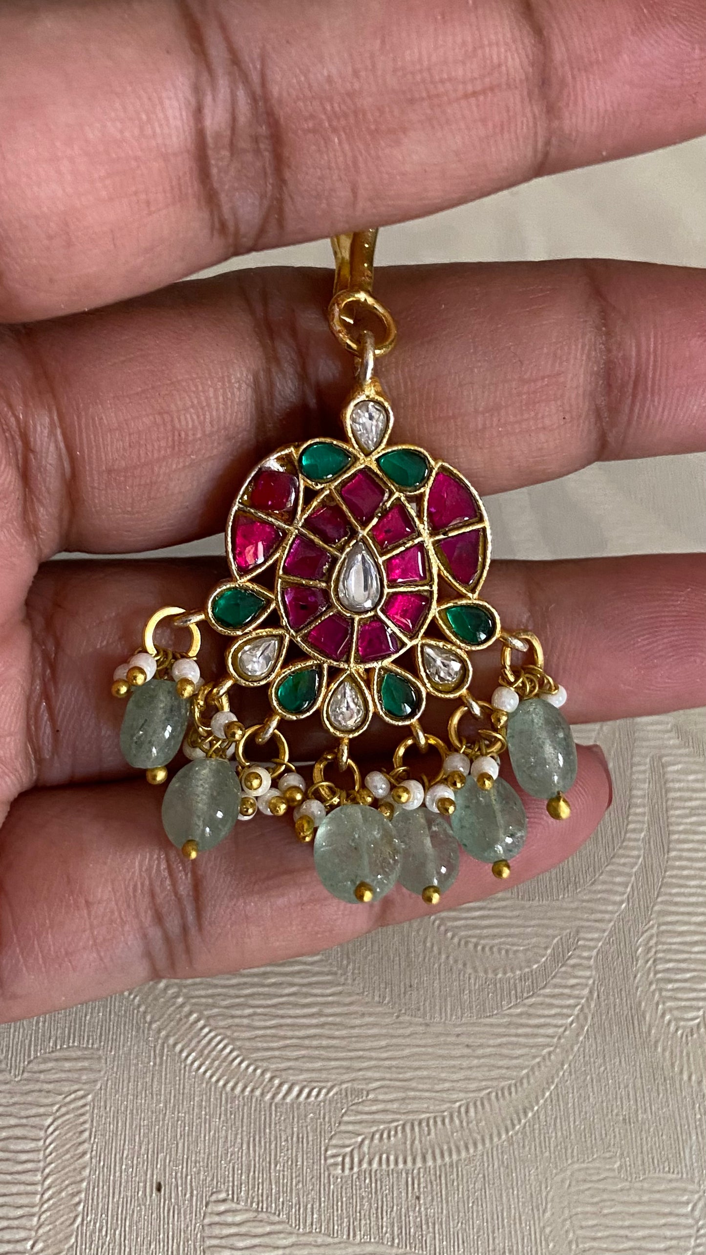 Jadau Kundan Maang Tikka | Traditional Maang Tikka | Gift Idea