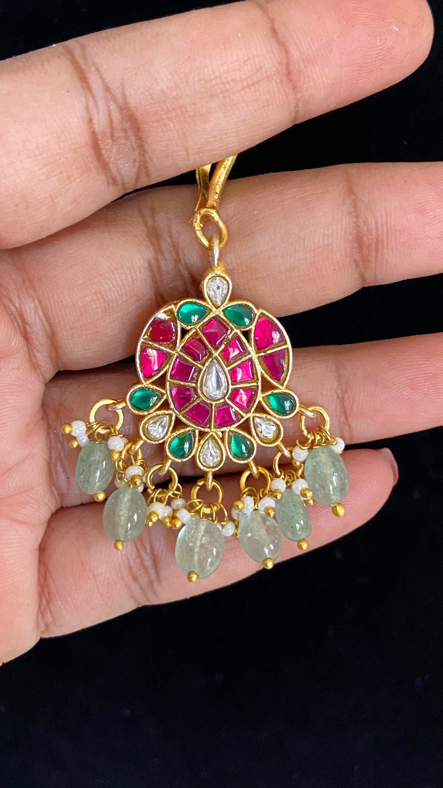 Jadau Kundan Maang Tikka | Traditional Maang Tikka | Gift Idea