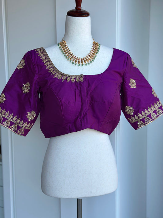 Hand Embroidery Blouse | Saree blouses in USA