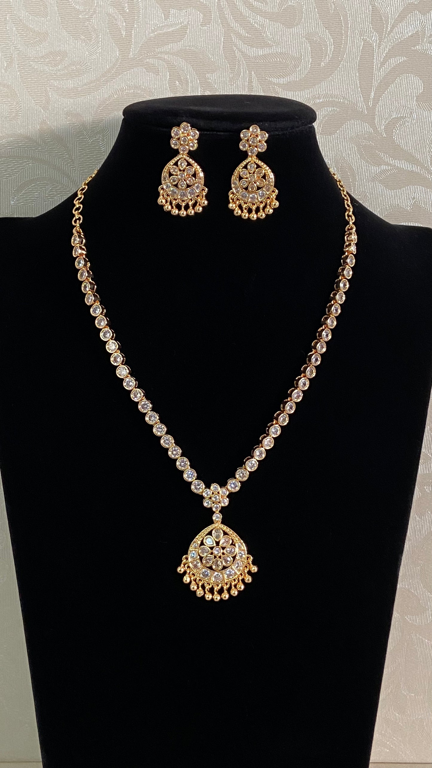 AD Traditional  Necklace Set | Indian Jewelry In USA