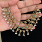 Antique Kundan Ear Chains  | Hair accessories | South Indian Champaswaralu