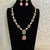 Semi Precious Stones With Jadau Fusion Necklace