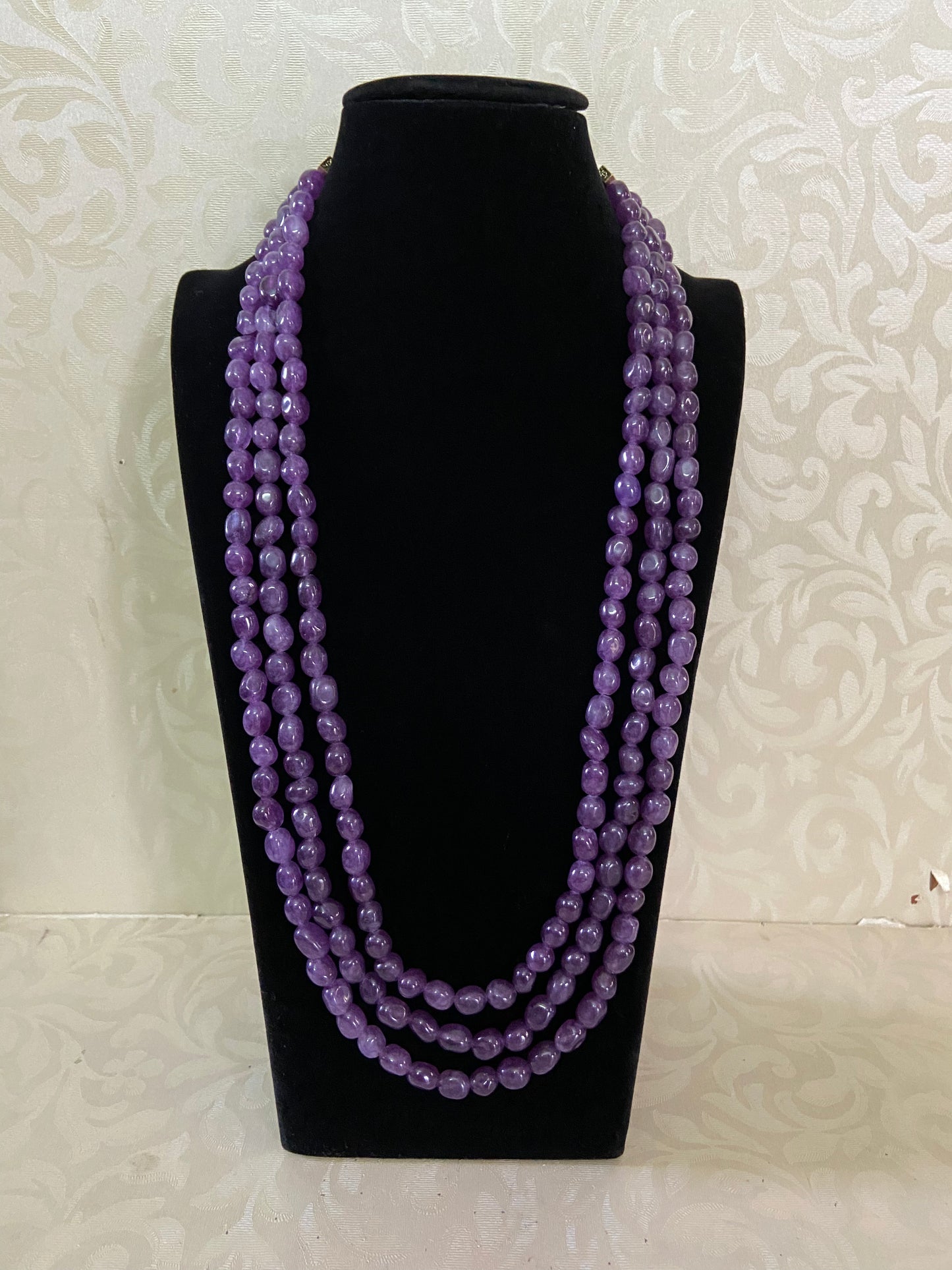 Gem Grade Onyx Beads Necklace | Indian jewelry in USA