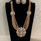 Polkii Middle & Side Pendant Necklace  | Trending Jewelry