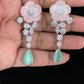 Beautiful Flower AD Earrings | Latest Indian Jewelry In USA