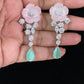 Beautiful Flower AD Earrings | Latest Indian Jewelry In USA