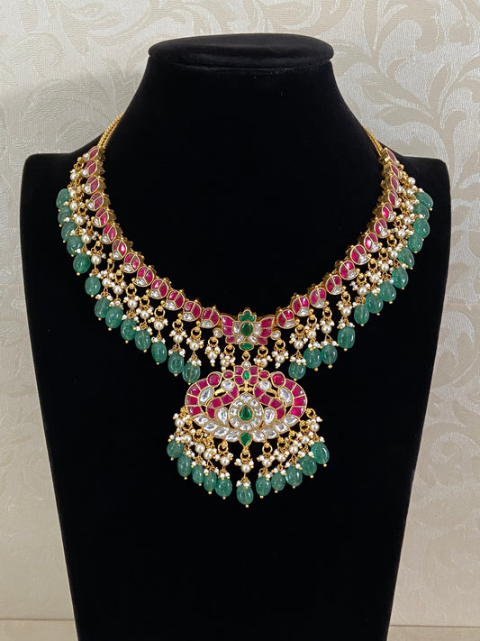 Jadau Kundan Necklace | Indian Traditional Jewelry In USA