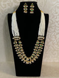 Kundan & Pearl Mala Necklace