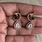 AD Peacock Earrings | Indian jewelry In USA