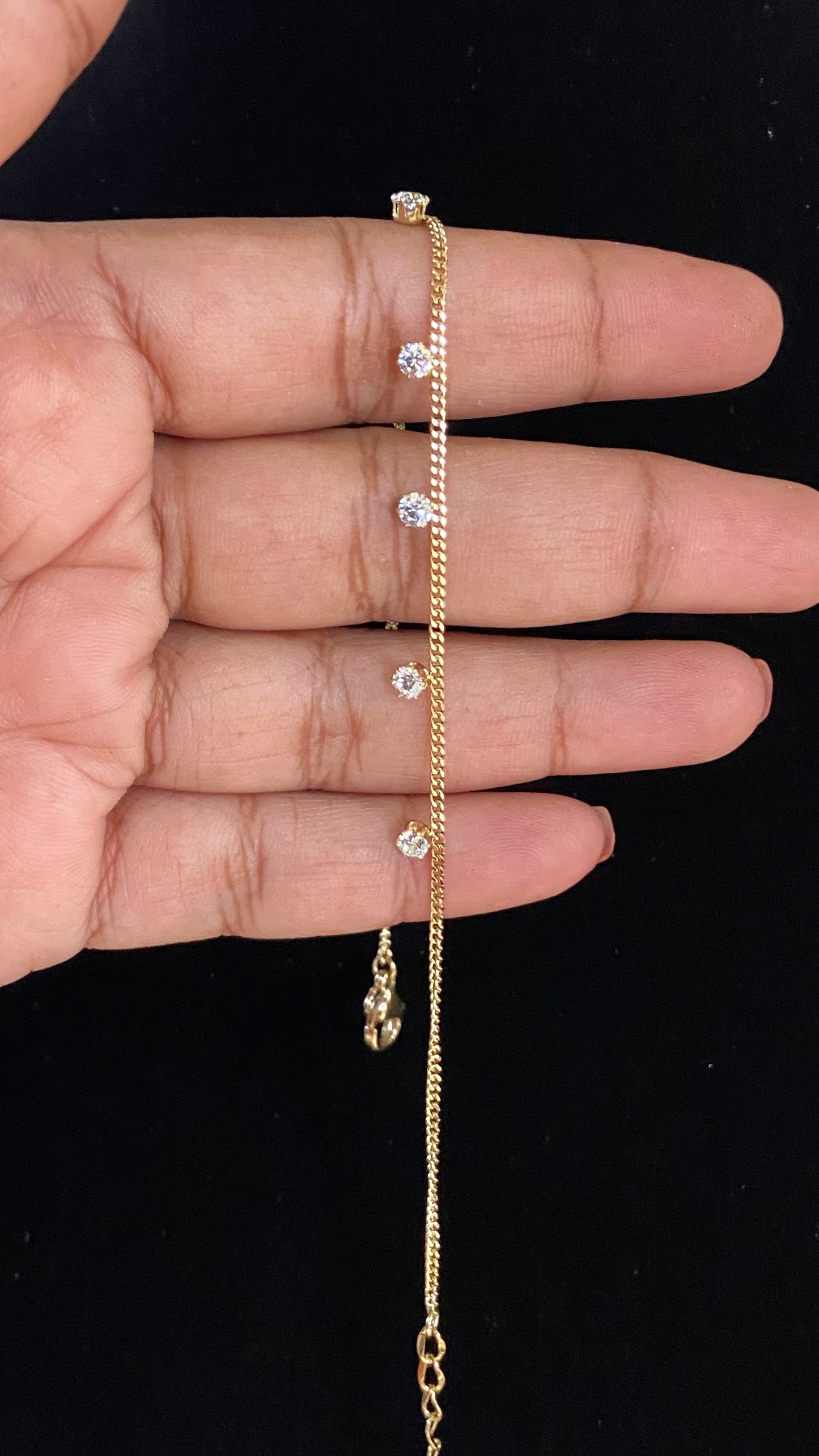 AD Classic Anklet | Traditional Indian Jewelry