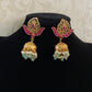 Jadau Kundan Jumki Earrings