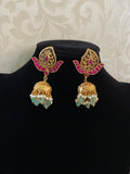 Jadau Kundan Jumki Earrings