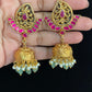 Jadau Kundan Jumki Earrings