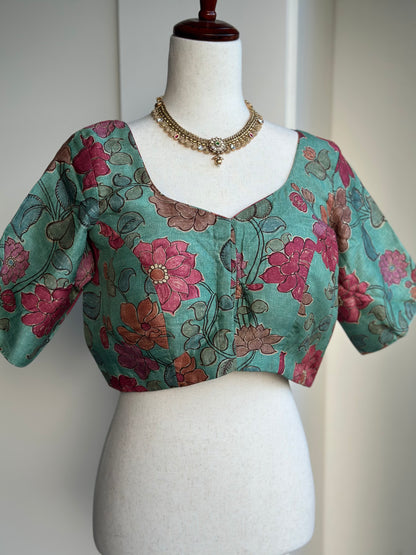 Semi Tussar Blouse | Saree blouses in USA