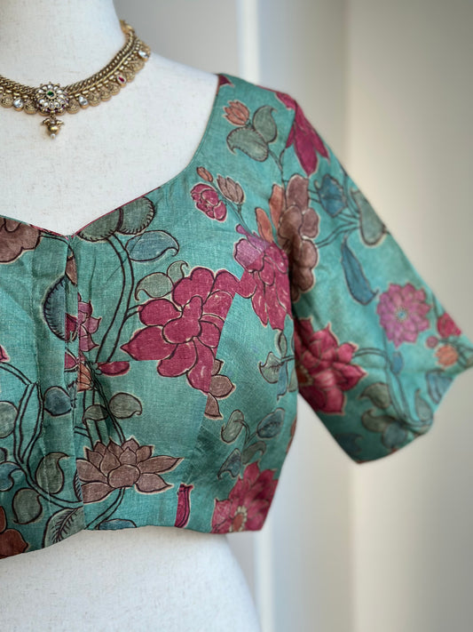 Semi Tussar Blouse | Saree blouses in USA