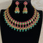 Jadau Kundan Necklace With Jumkis | Indian Jewelry In USA