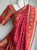 Malai Silk Saree | Bandini Patola Saree | Sarees in USA