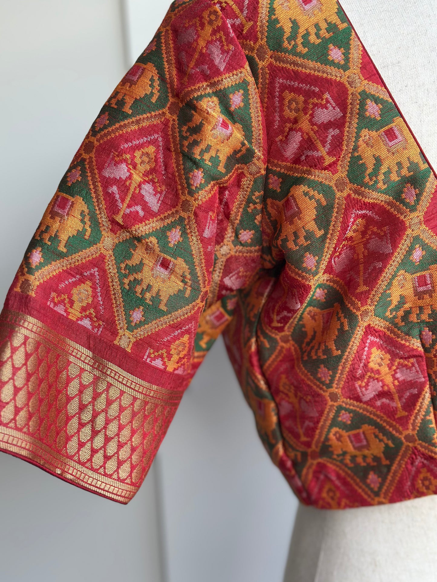 Malai Silk Saree | Bandini Patola Saree | Sarees in USA