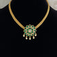 Jadau Kundan Pendant Nanu Patti Necklace | Indian Jewelry In USA