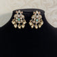 AD Polki Peacock Studs | Indian Jewelry In USA