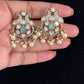 AD Polki Peacock Studs | Indian Jewelry In USA