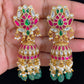 Jadau Kundan Jumki Earrings | Indian Earrings | Gift Idea