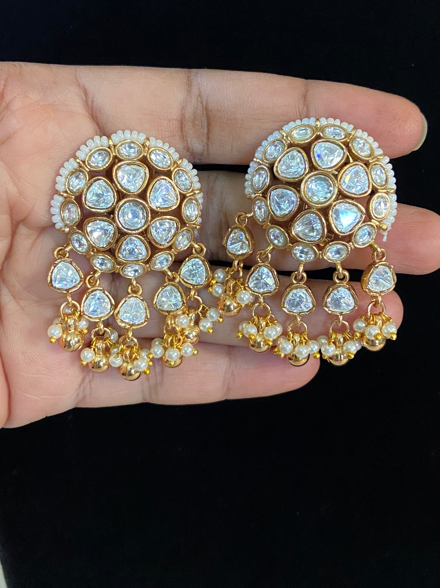 Moissanites Earrings | Indian Earrings in USA