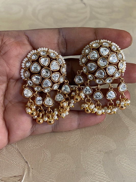 Moissanites Earrings | Indian Earrings in USA