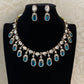 Victorian Polki Kundan Necklace With Earrings | Indian Necklace In USA