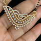 AD Pendant Black Beads Necklace | AD Traditional  Mangalsutra