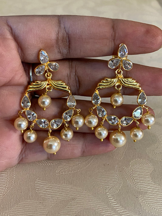 AD Polki Earrings | Indian Earring In USA