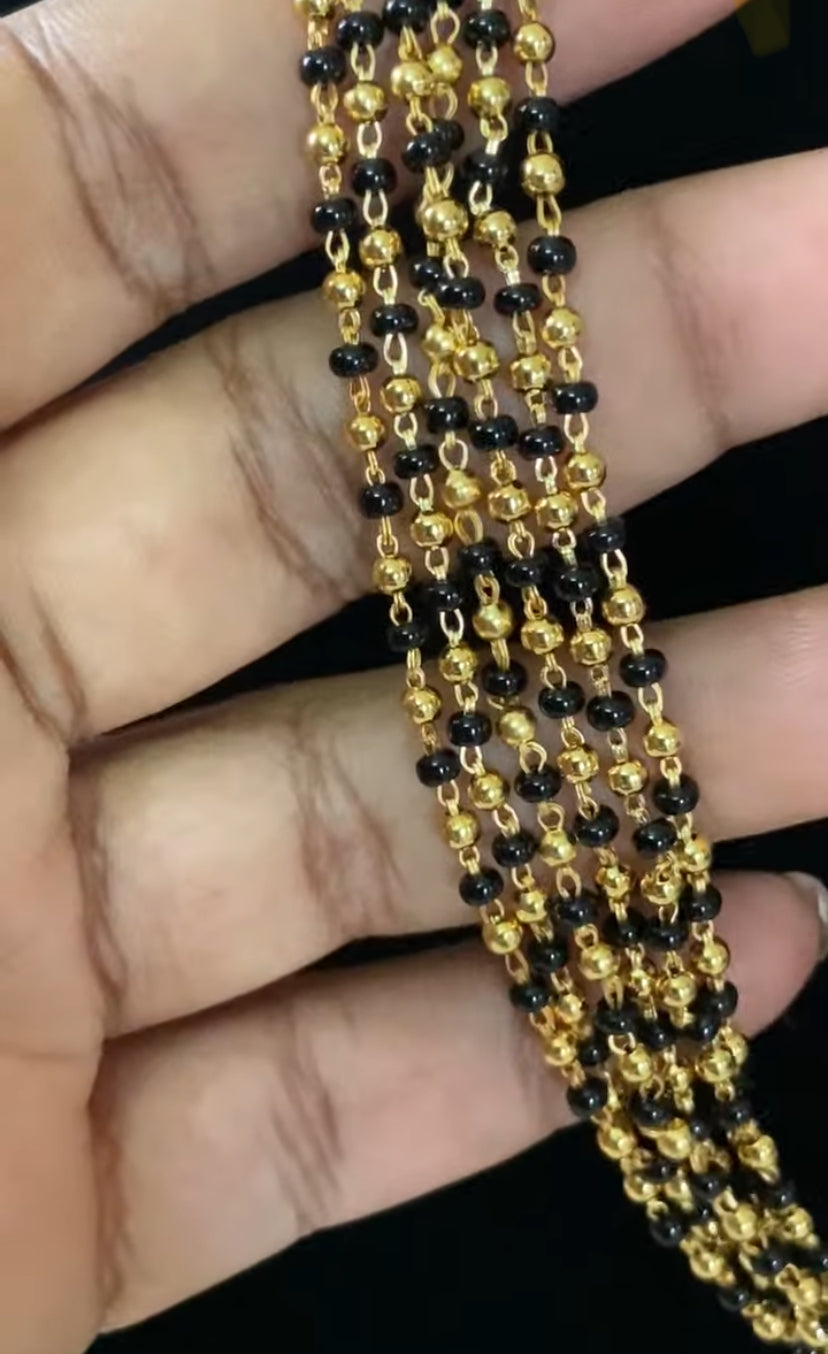 Mangalasutra | Black Beads Necklace | Indian jewelry |