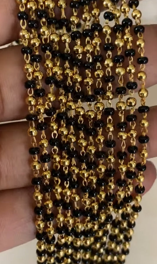 Mangalasutra | Black Beads Necklace | Indian jewelry |