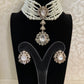 Victorian  Kundan Pendant  Pearl Choker| Indian jewellery